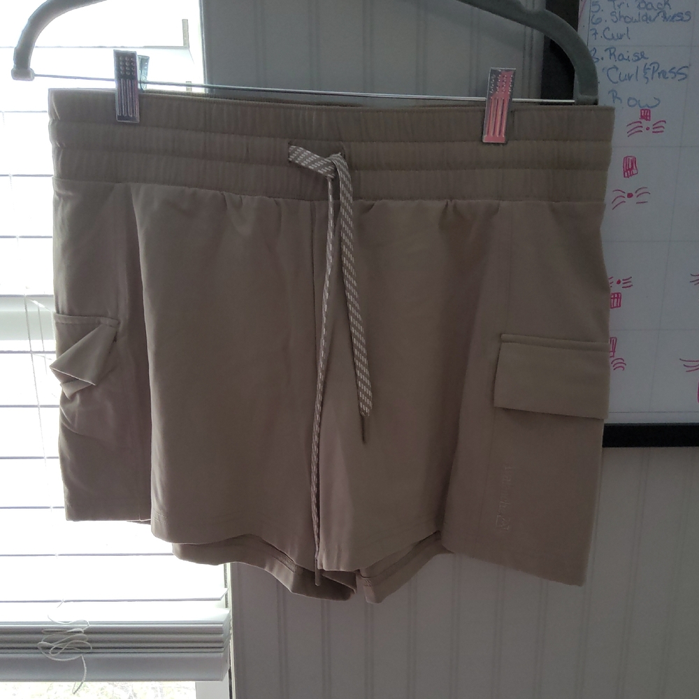 Avalanche Women's Beige Cargo Shorts